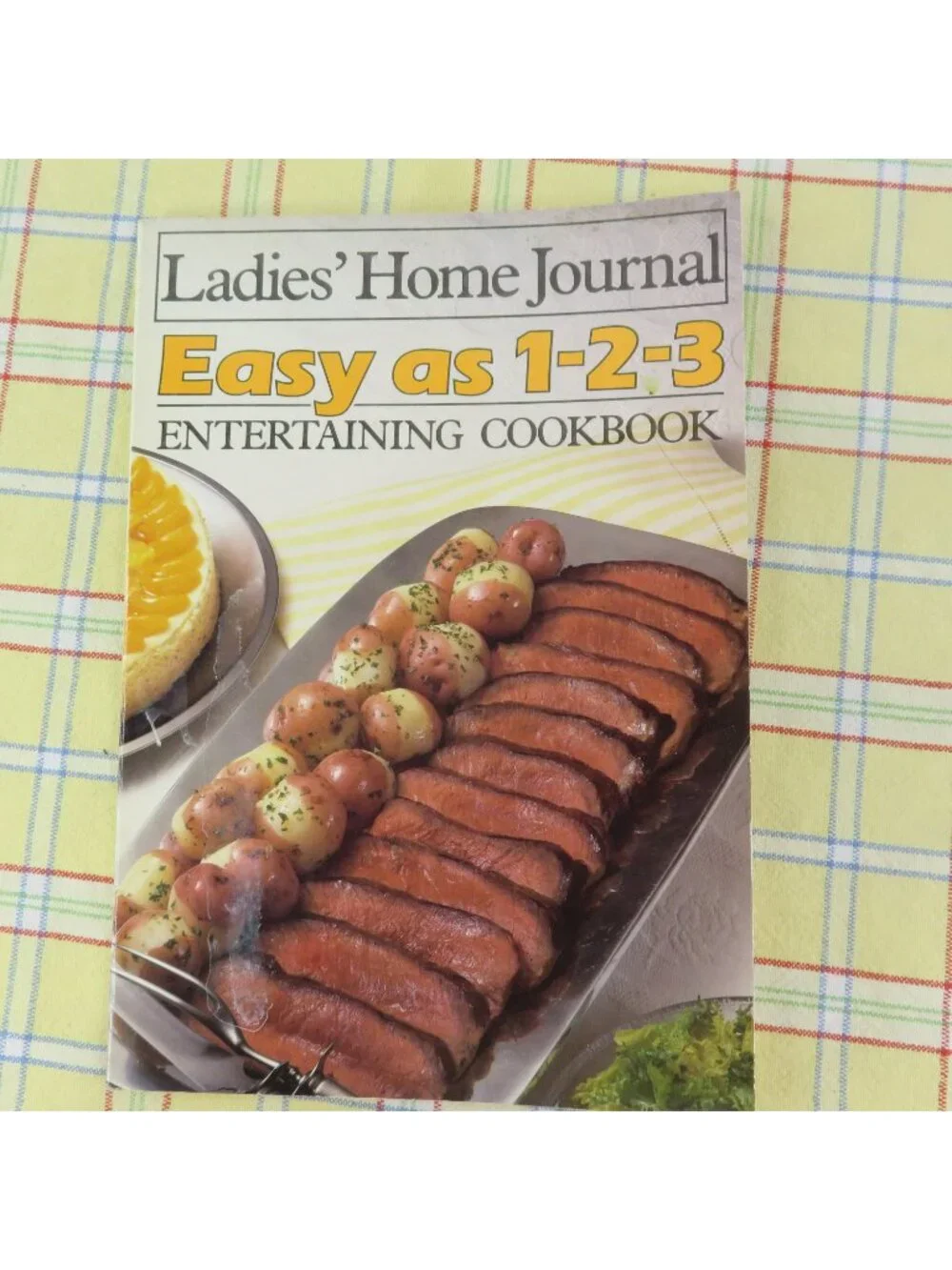 Lot of 3 1985 Ladies Home Journal Easy as 1-2-3 Cookbooks Hearty Meals Favorites